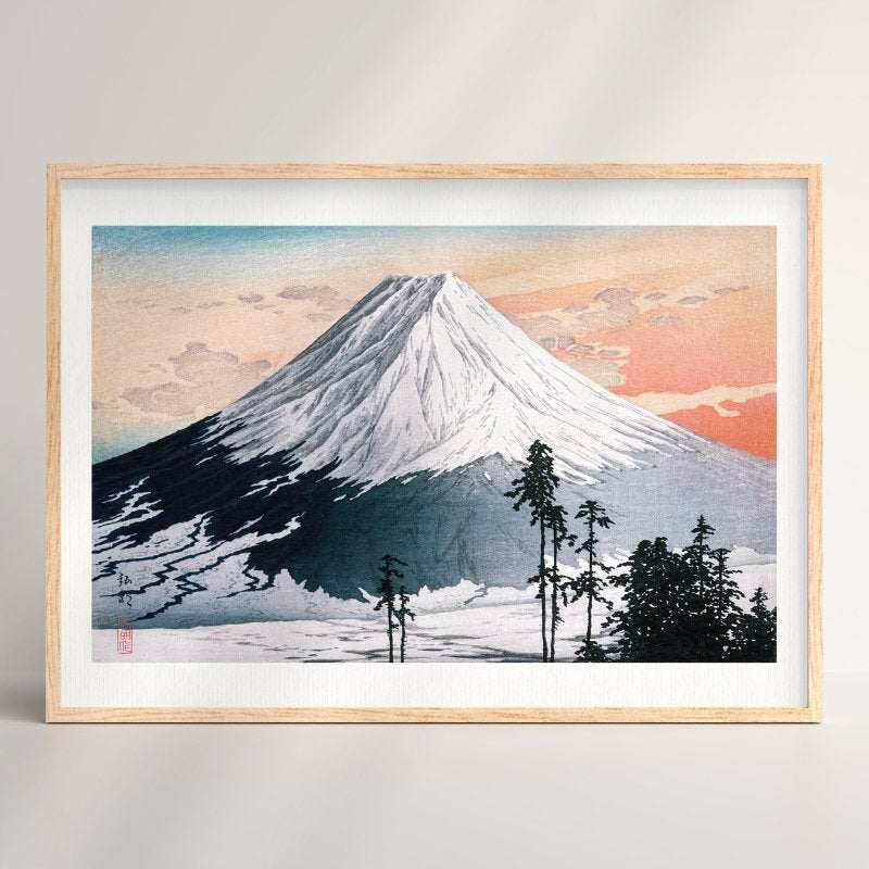 Póster Monte Fuji A3