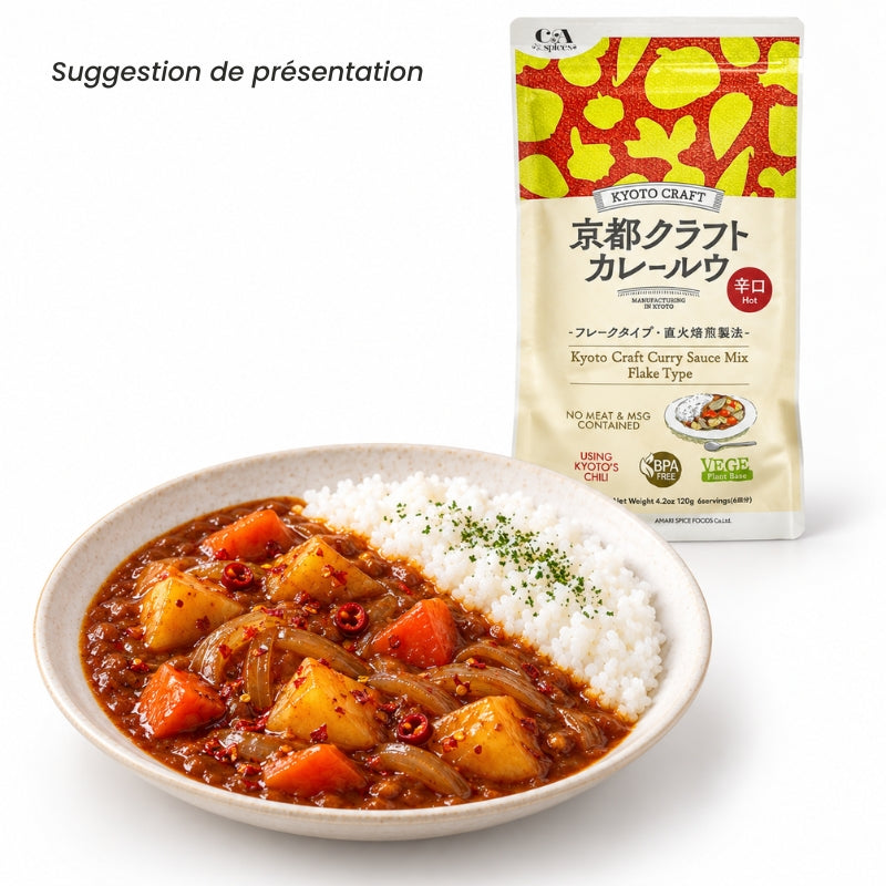 Preparado Curry Japonés – Picante – Kyoto Craft