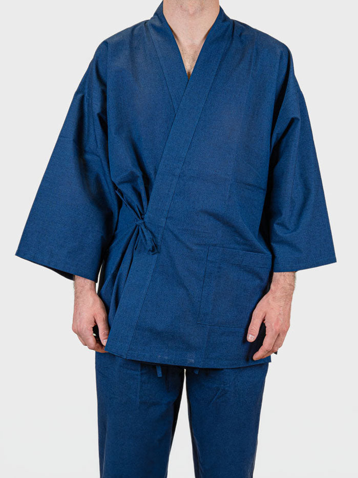 Samue Japonés Hombre – Azul Marino Entretiempo