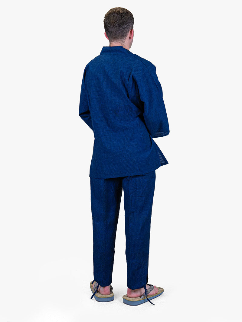 Samue Japonés Hombre – Azul Marino Verano