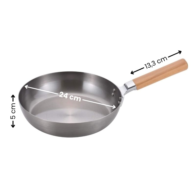 Sartén de Hierro Japonesa - 24 cm