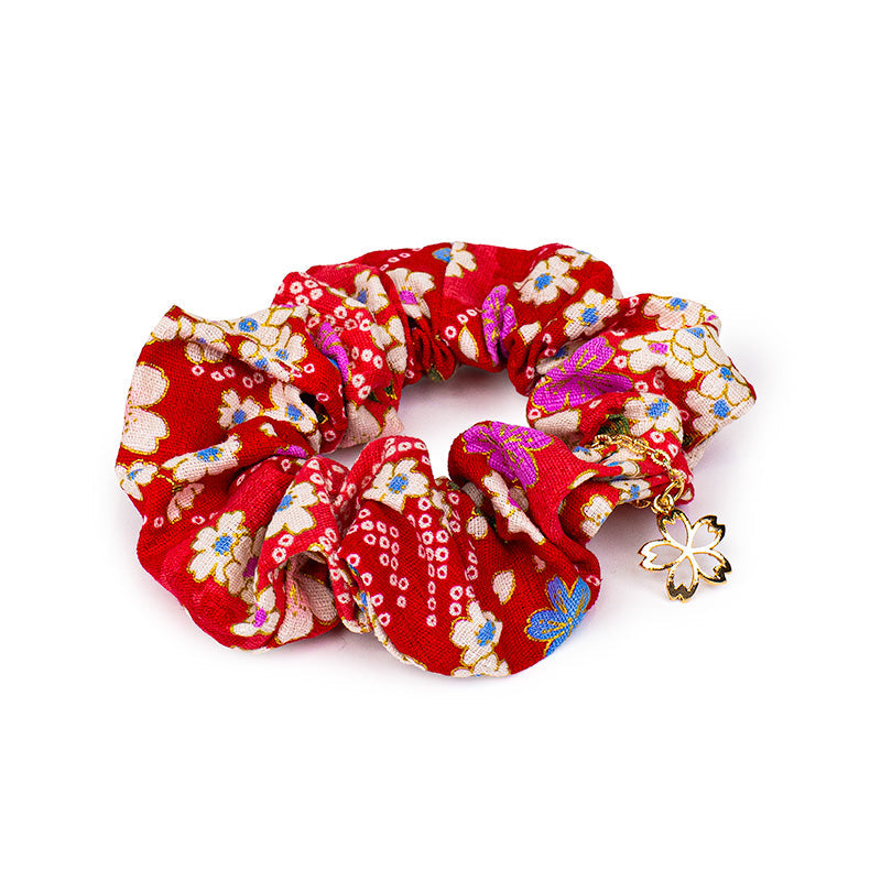 Scrunchie Japonés - Floral
