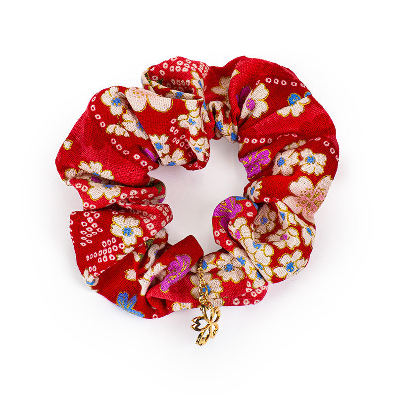 Scrunchie Japonés - Floral