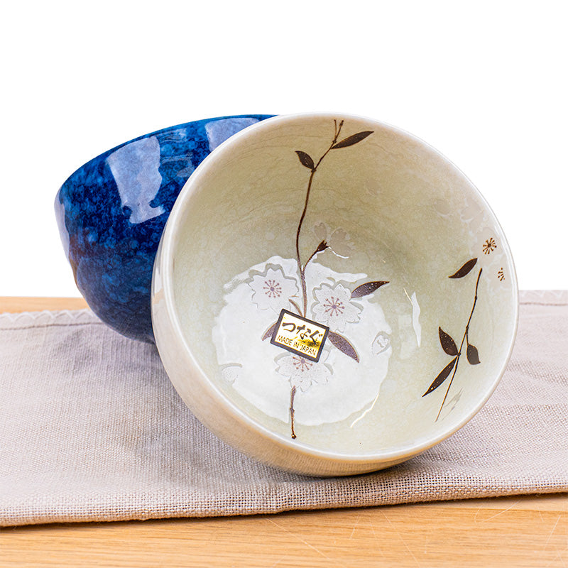 Set de 2 cuencos japoneses pequeños Sakura