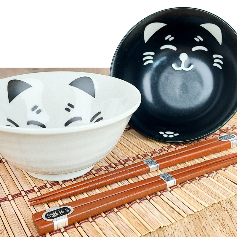 Set de 2 Cuencos Ramen Gato