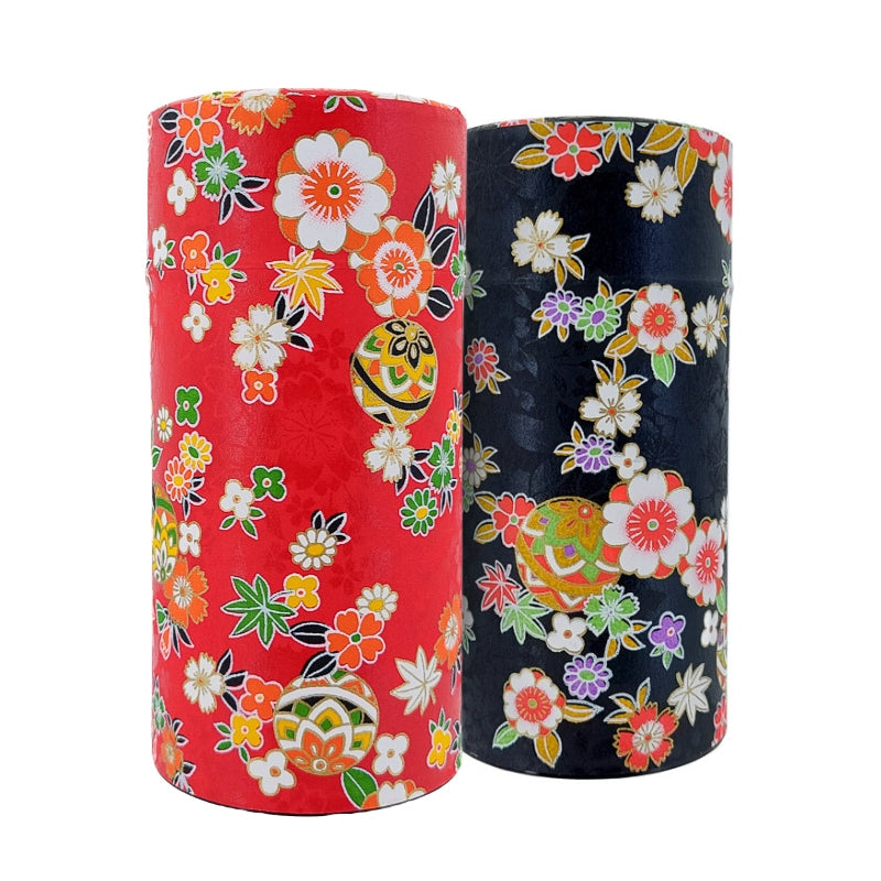 Set de 2 Latas de Té Papel Washi