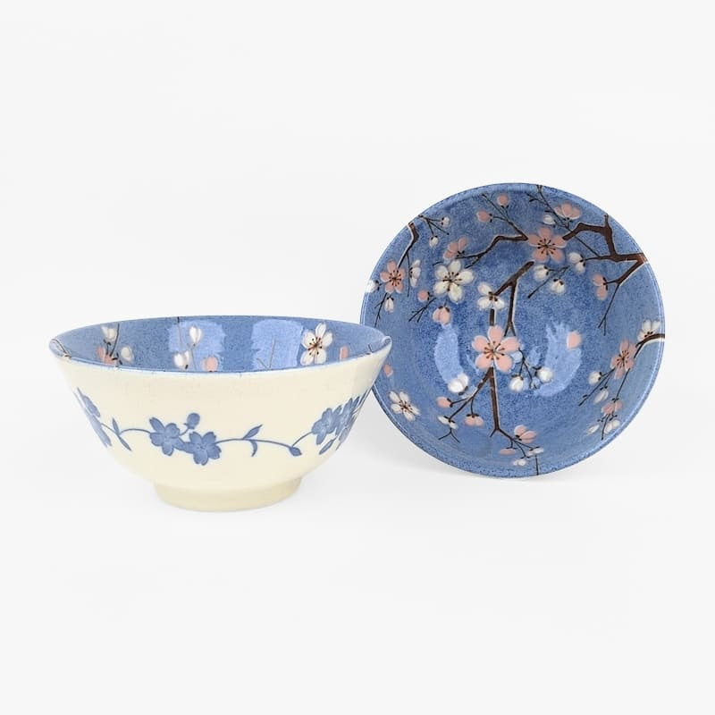 Set de Cuencos Japoneses Fuji Sakura