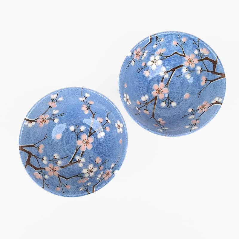 Set de Cuencos Japoneses Fuji Sakura