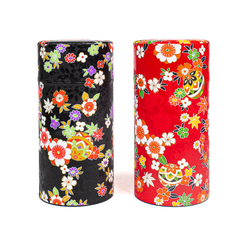 Set de Dos Latas de Té con Papel Washi