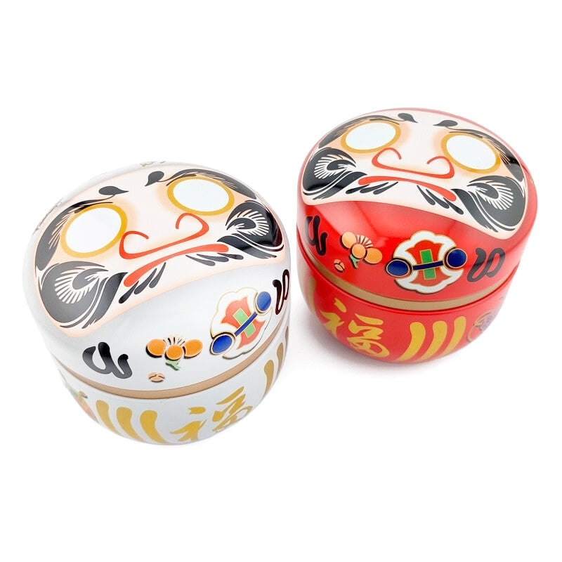 Set de Dos Latas de Té de Metal - Daruma