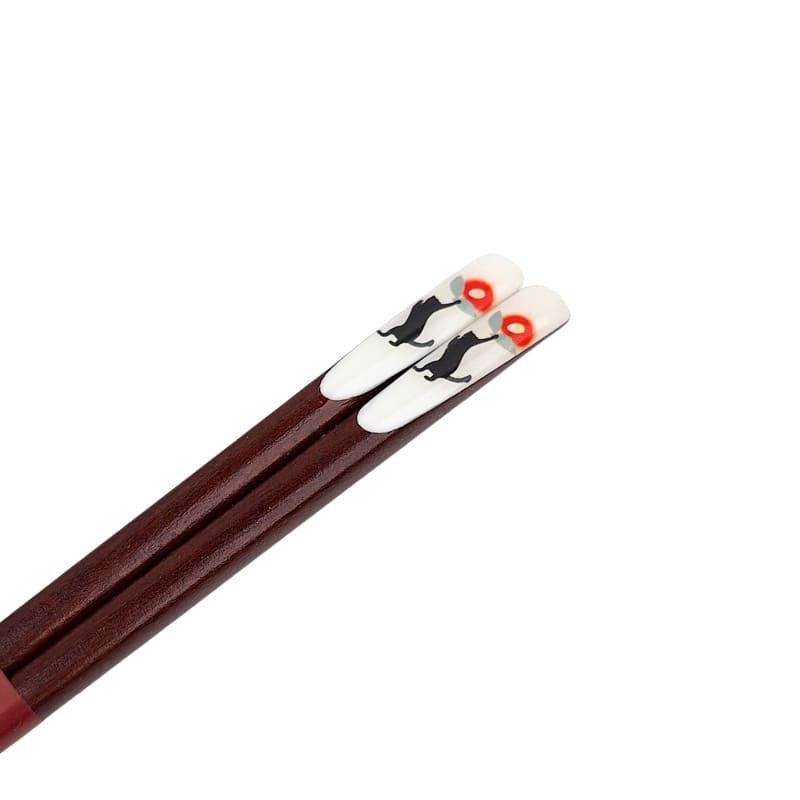 Set de Palillos Japoneses Neko Tsubaki