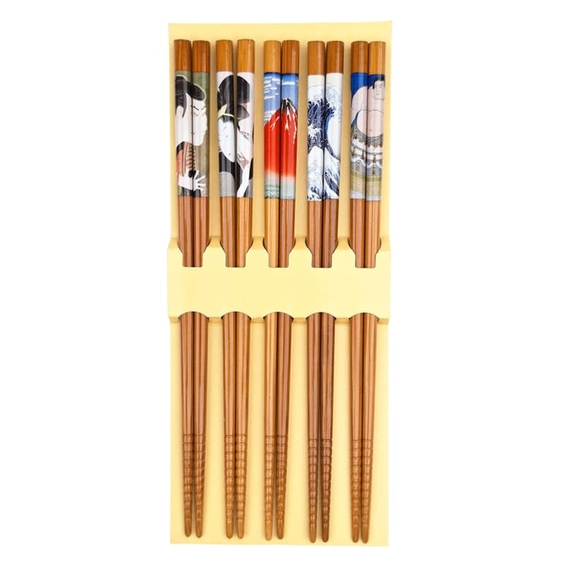Set de Palillos Japoneses Ukiyo-e