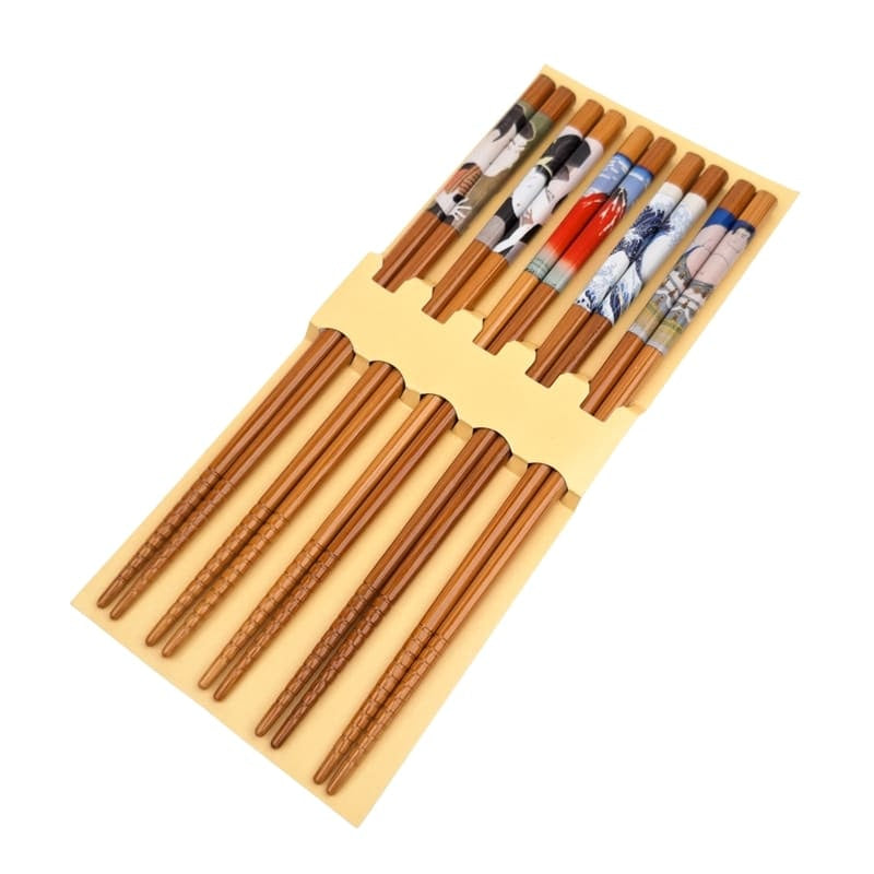 Set de Palillos Japoneses Ukiyo-e