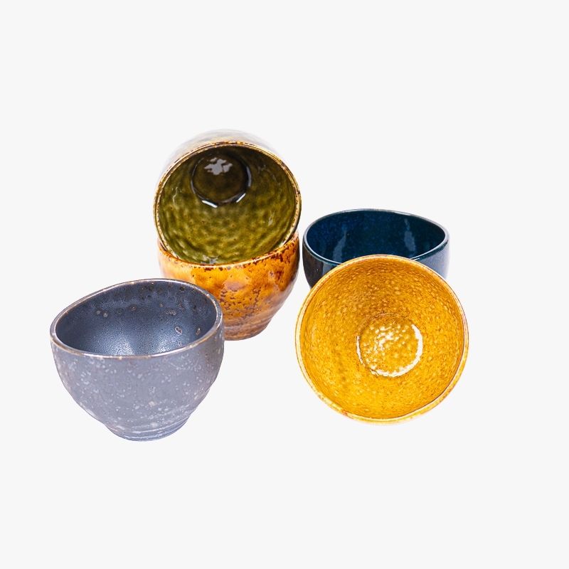 Set de regalo de 5 tazas japonesas Hannari