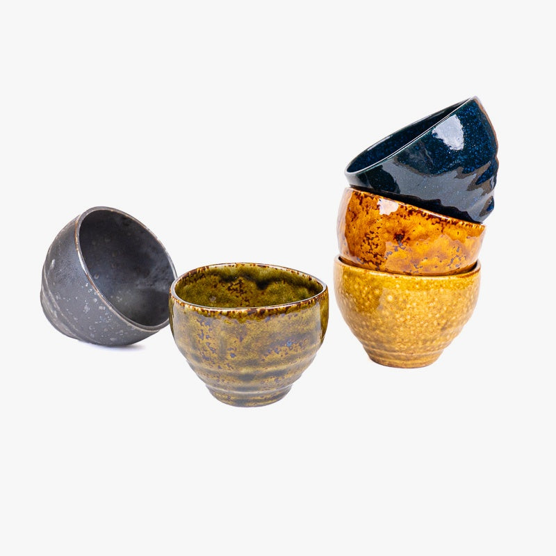 Set de regalo de 5 tazas japonesas Hannari