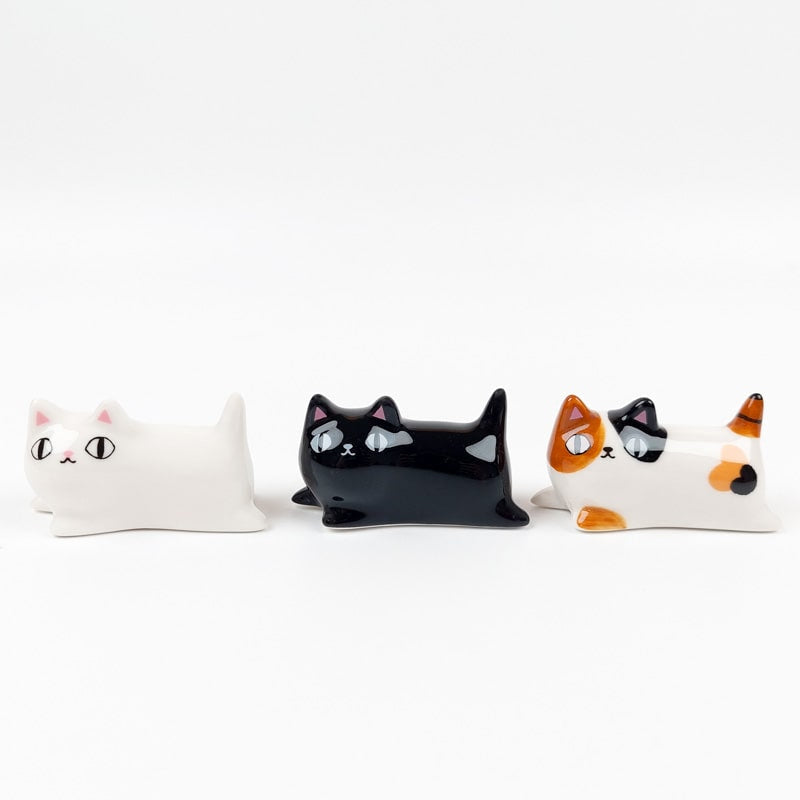 Set de Tres Soportes para Palillos de Gatos