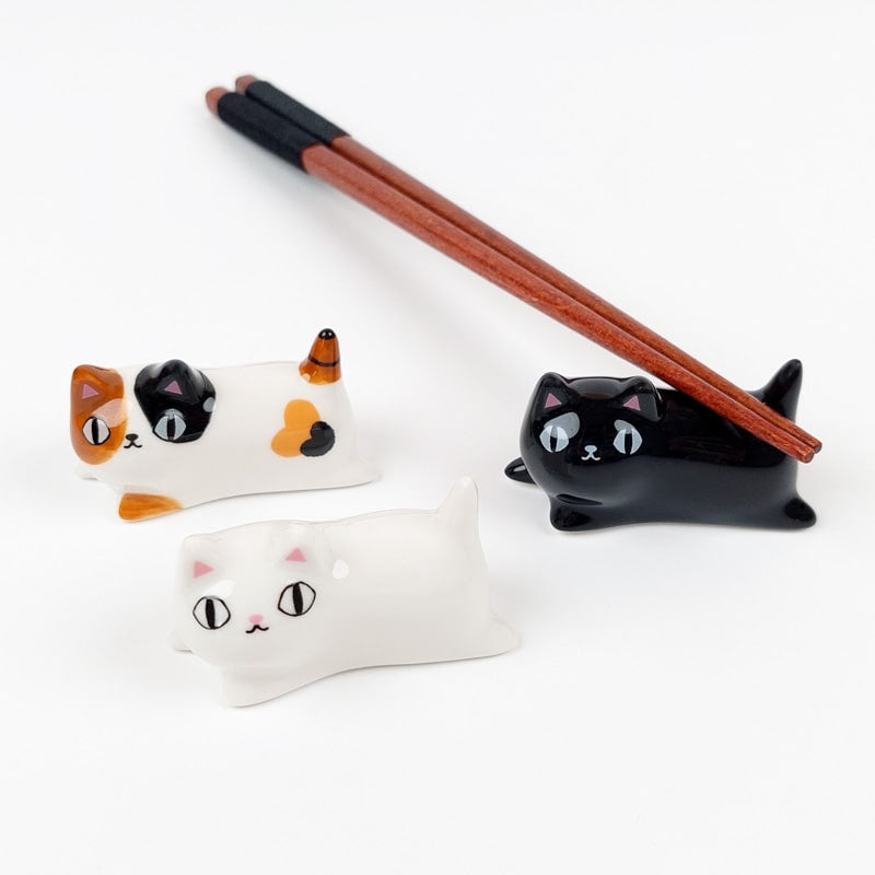Set de Tres Soportes para Palillos de Gatos