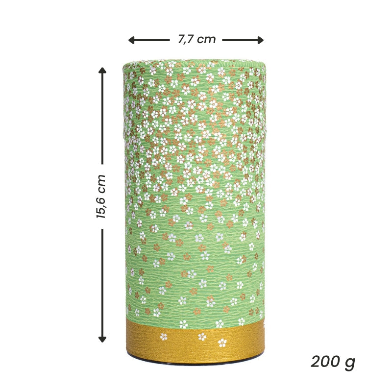 Set Dos Latas de Té con Papel Washi - Hanazono