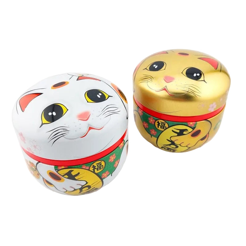 Set Dos Latas de Té - Maneki Neko