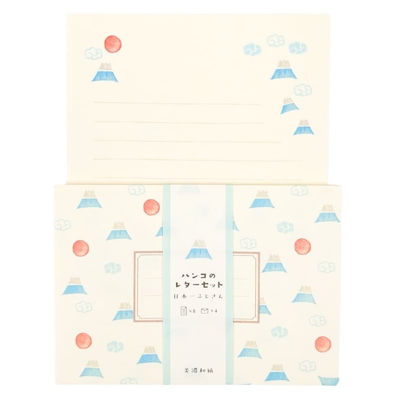 Sobres y Papel Carta Monte Fuji