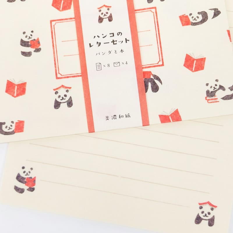 Sobres y Papel Carta Panda