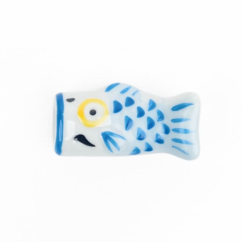 Soporte para Palillos Japoneses Koinobori Azul