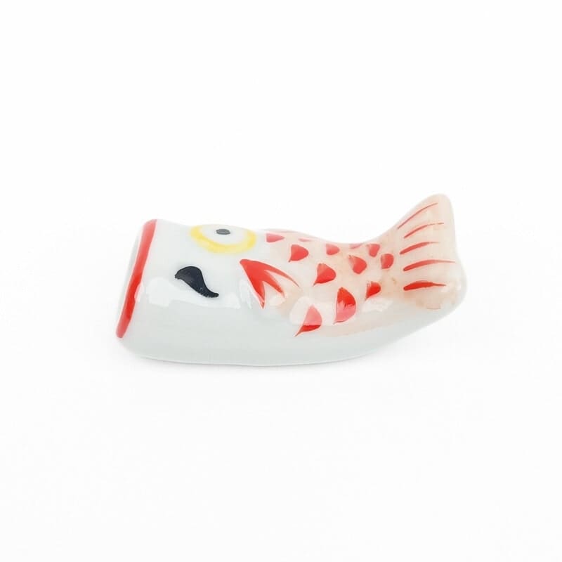 Soporte para Palillos Japoneses Koinobori Rojo
