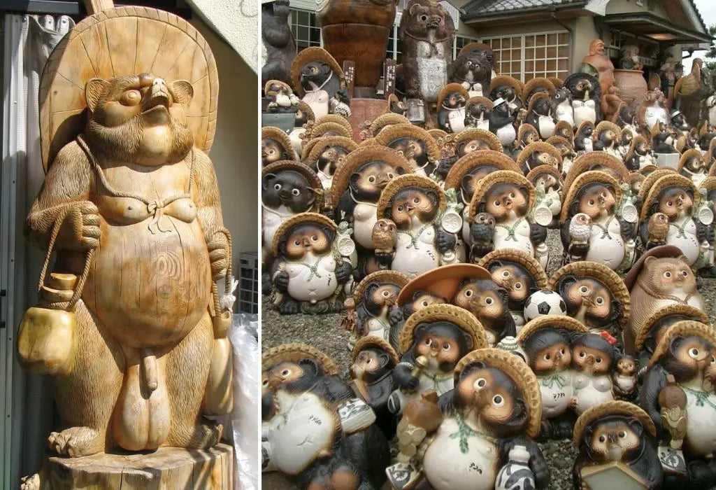 estatua de tanuki