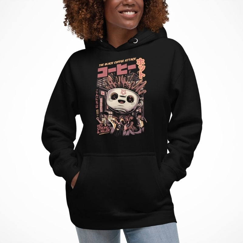 Sudadera Japonesa Black Coffee