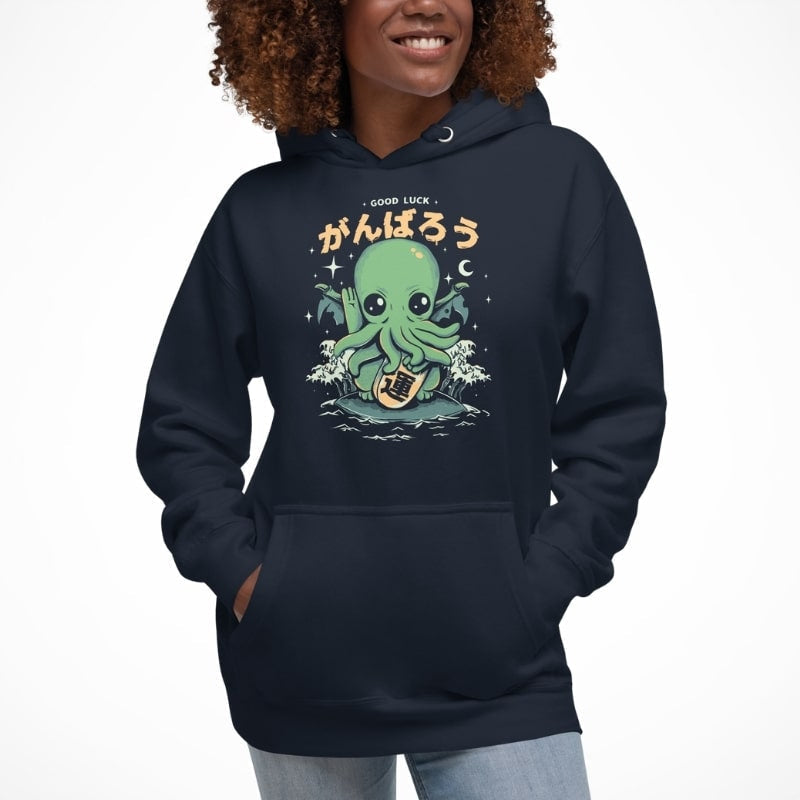 Sudadera Japonesa Buena Suerte