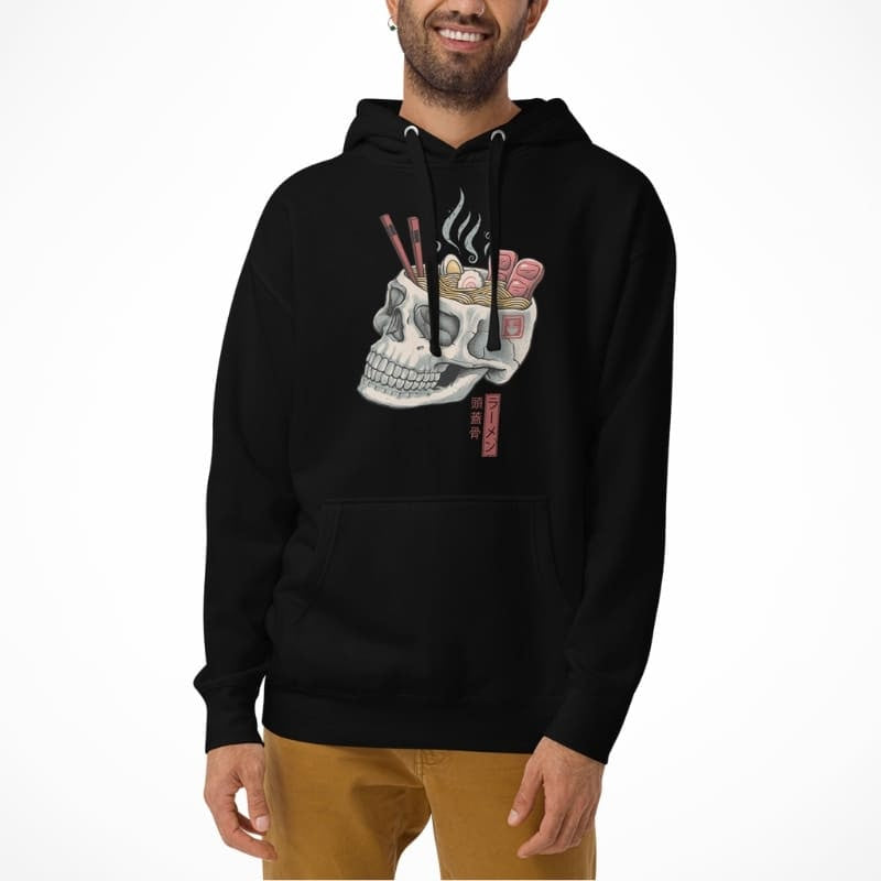 Sudadera Japonesa Calavera Ramen