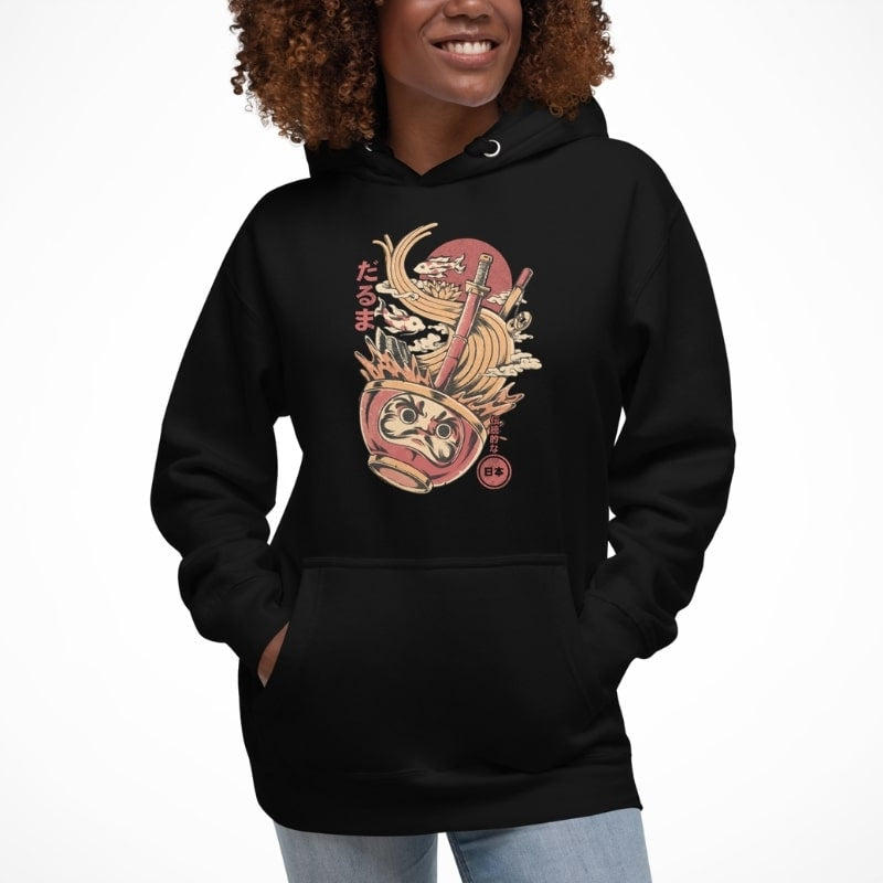Sudadera Japonesa Daruma Ramen