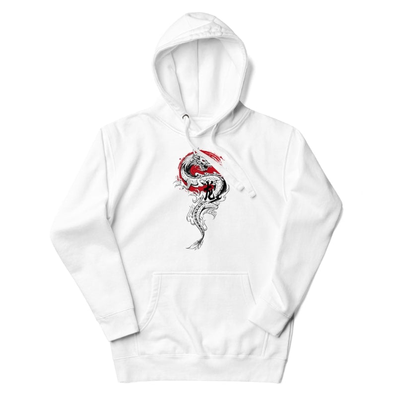 Sudadera Japonesa Dragón y Sol S