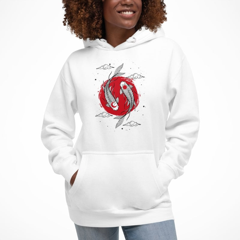 Sudadera Japonesa Duo Carpa Koi
