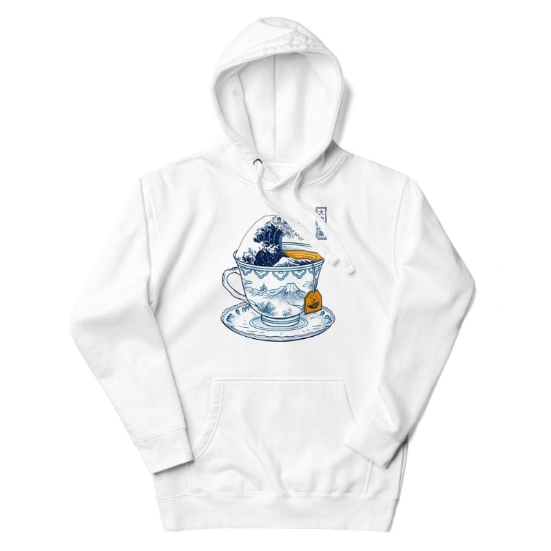 Sudadera Japonesa El Gran Té de Kanagawa S