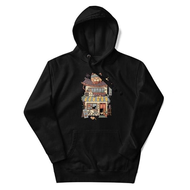 Sudadera Japonesa Neko Café S