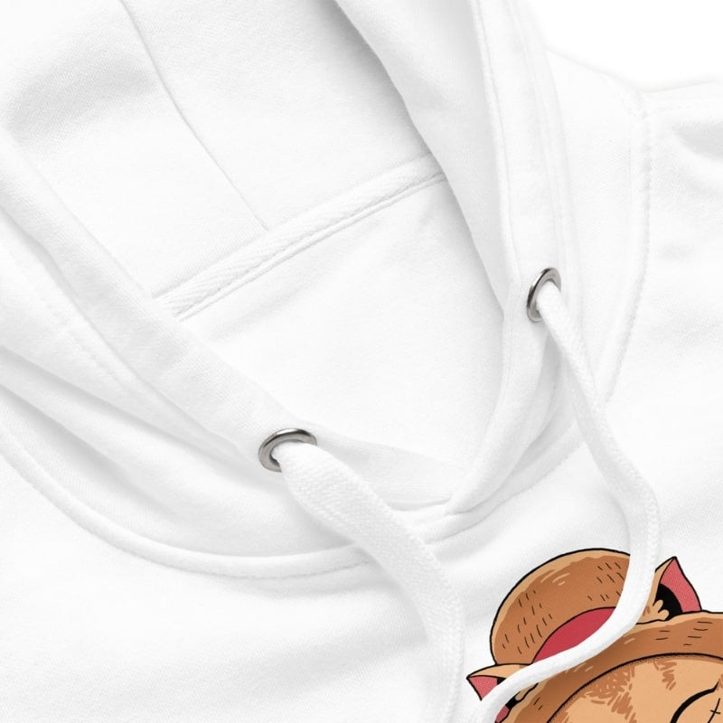 Sudadera Japonesa Neko Gorro de Paja