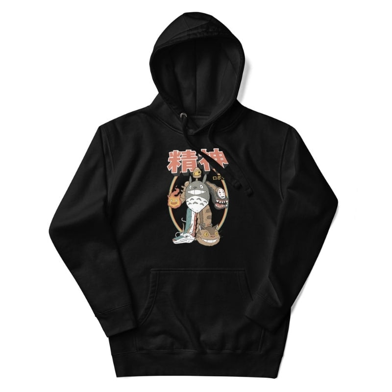 Sudadera Japonesa Seishin S / Negro