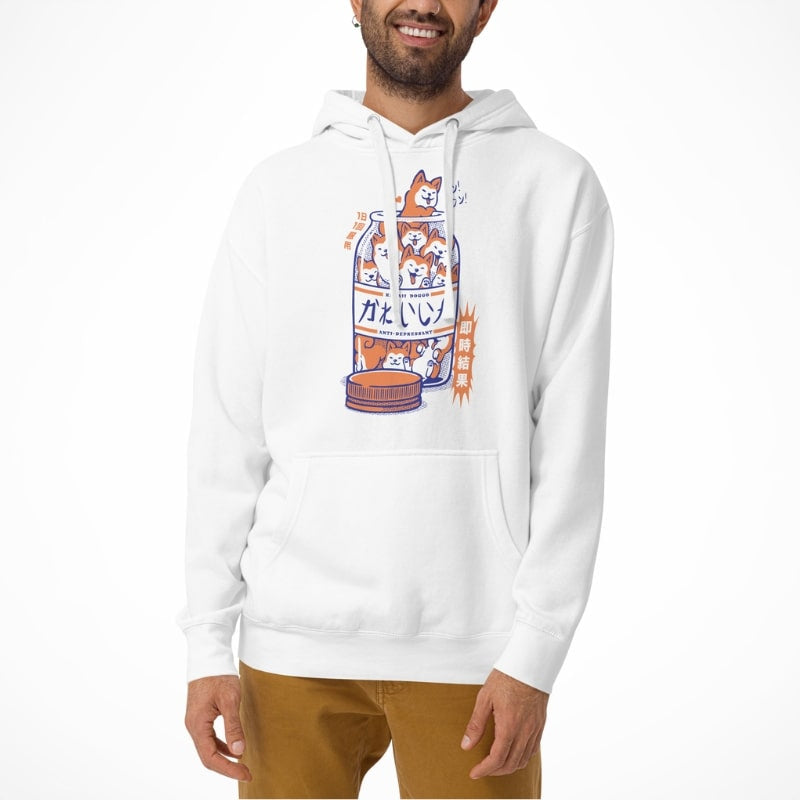Sudadera Japonesa Shiba Antidepresivos