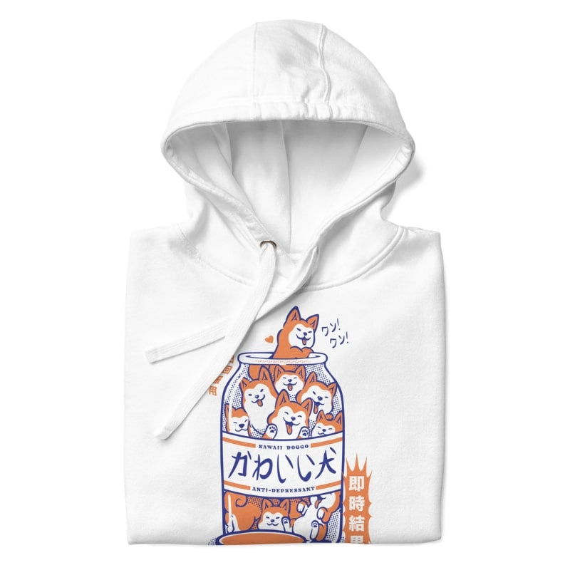 Sudadera Japonesa Shiba Antidepresivos