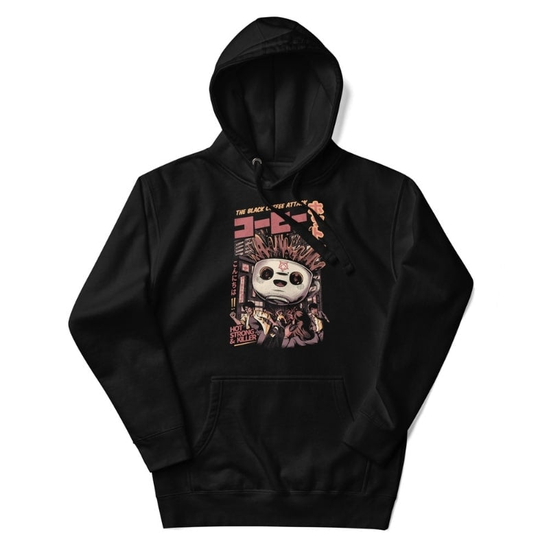 Sudadera japonesa Café Negro - S