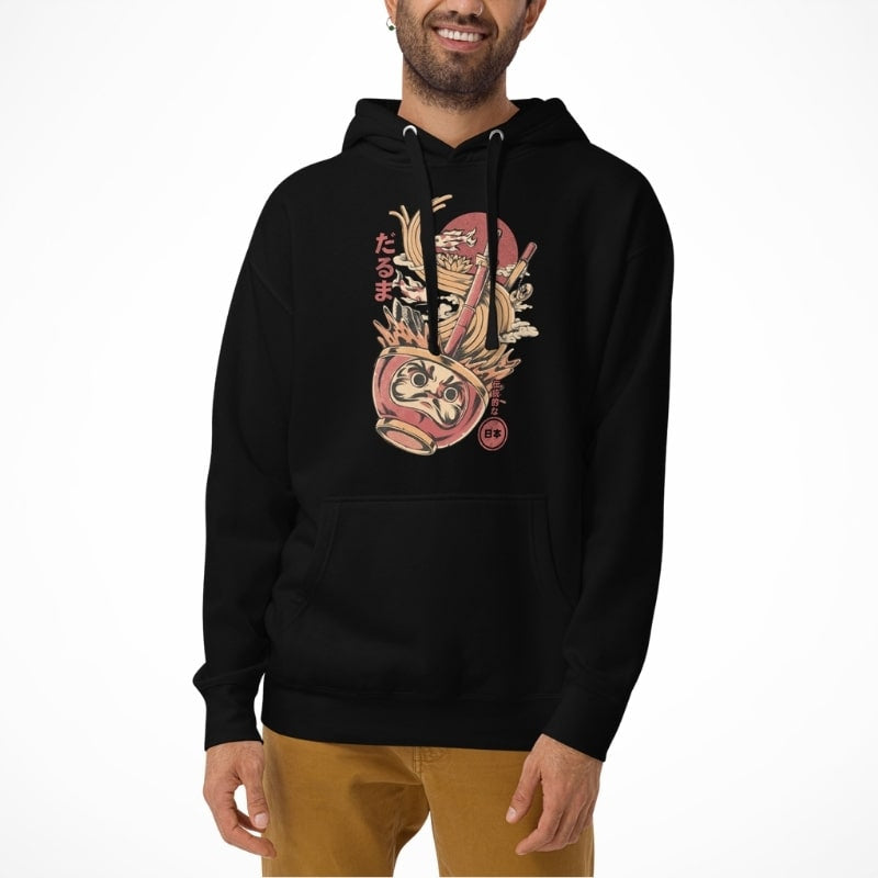 Sudadera japonesa Daruma Ramen