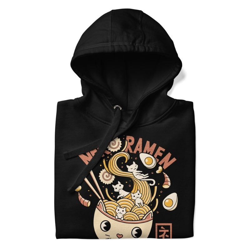 Sudadera japonesa Neko Ramen