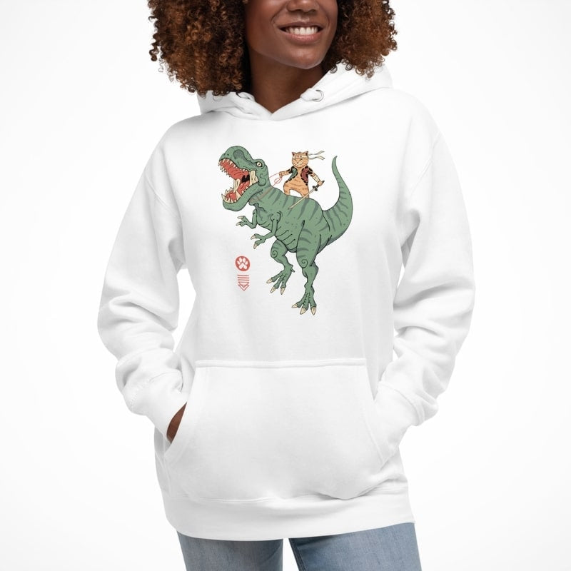 Sudadera japonesa Neko T-Rex