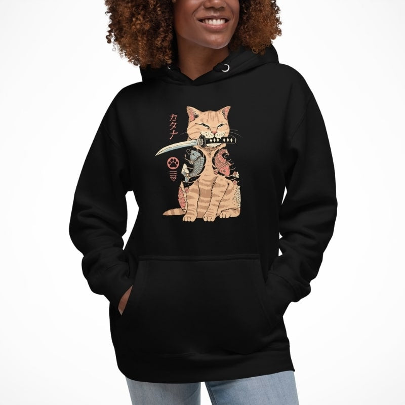 Sudadera Japonesa Neko Yakuza Casa de Japon