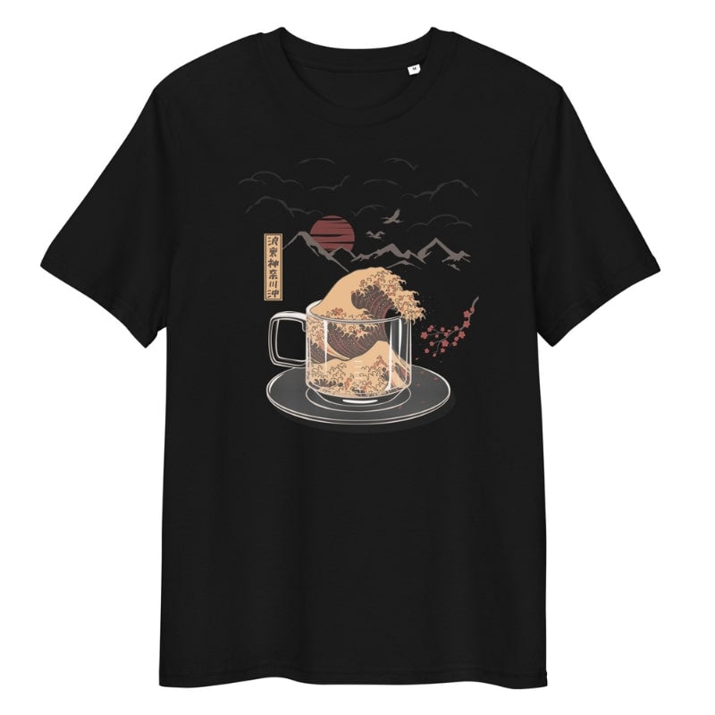 Camiseta japonesa Kanagawa Coffee - S