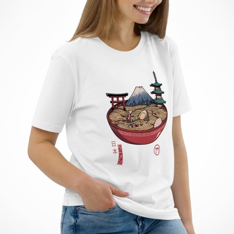 Camiseta Japonais Ramen Life