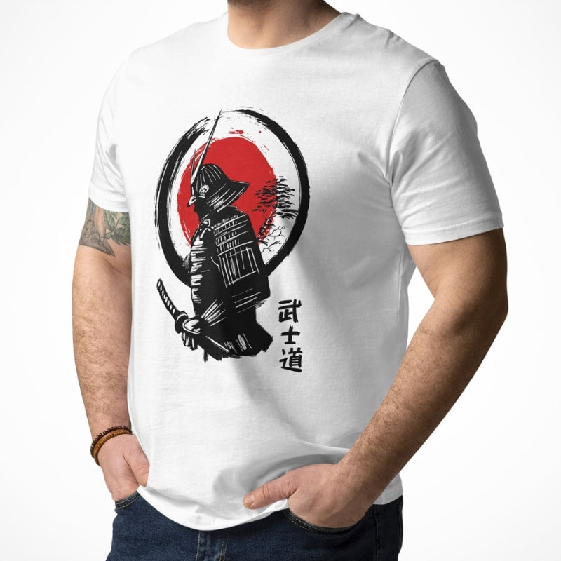 Camiseta Samurai japonés