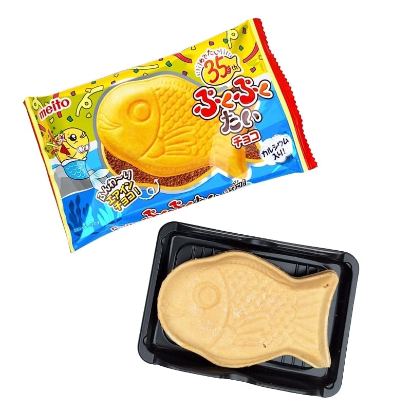Taiyaki de Barquillo Chocolate Puku Puku