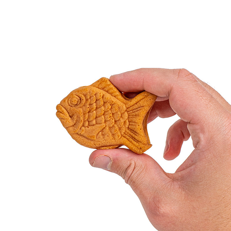 Taiyaki japonés suave con nata